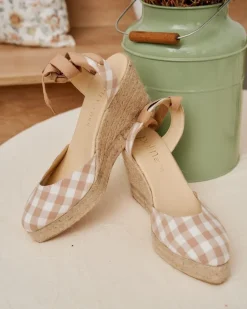 Polin et moi Alpargata Vichy Bimba