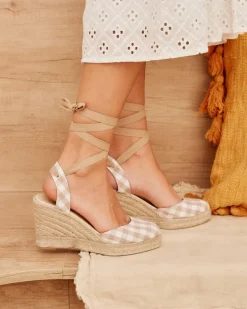 Polin et moi Alpargata Vichy Bimba