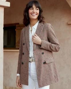 Polin et moi Blazer Cuadros Hatty