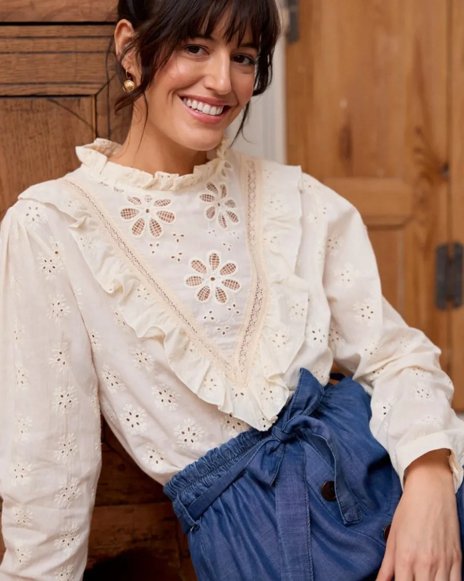 Polin et moi Blusa Batista Eloise