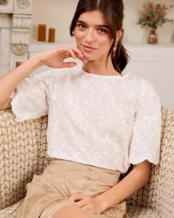 Polin et moi Blusa Bordados Chandra