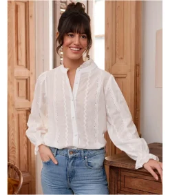 Polin et moi Blusa Botones Dorita