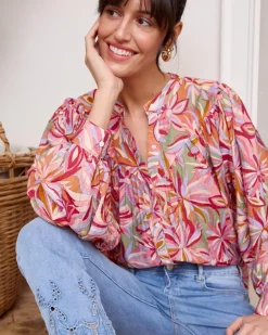 Polin et moi Blusa Estampada Angeline