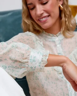 Polin et moi Blusa Estampada Eula