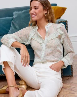 Polin et moi Blusa Estampada Eula