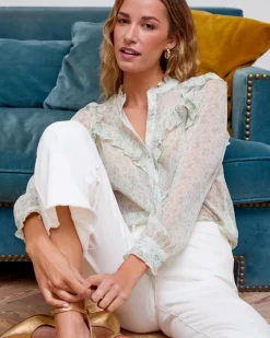 Polin et moi Blusa Estampada Eula