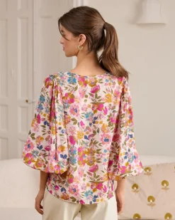 Polin et moi Blusa Floral Rachel