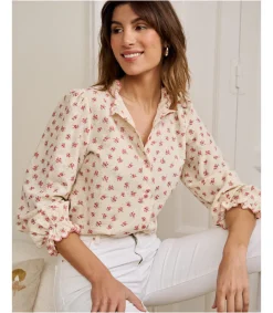 Polin et moi Blusa Flores Lulua