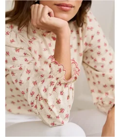 Polin et moi Blusa Flores Lulua