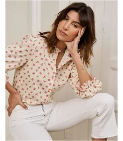 Polin et moi Blusa Flores Lulua