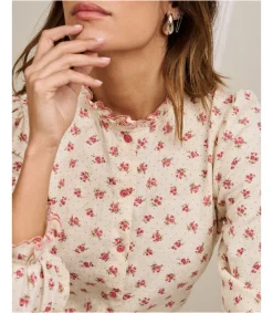 Polin et moi Blusa Flores Lulua