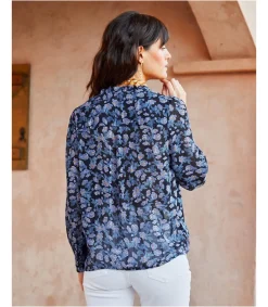 Polin et moi Blusa Flores Xeima