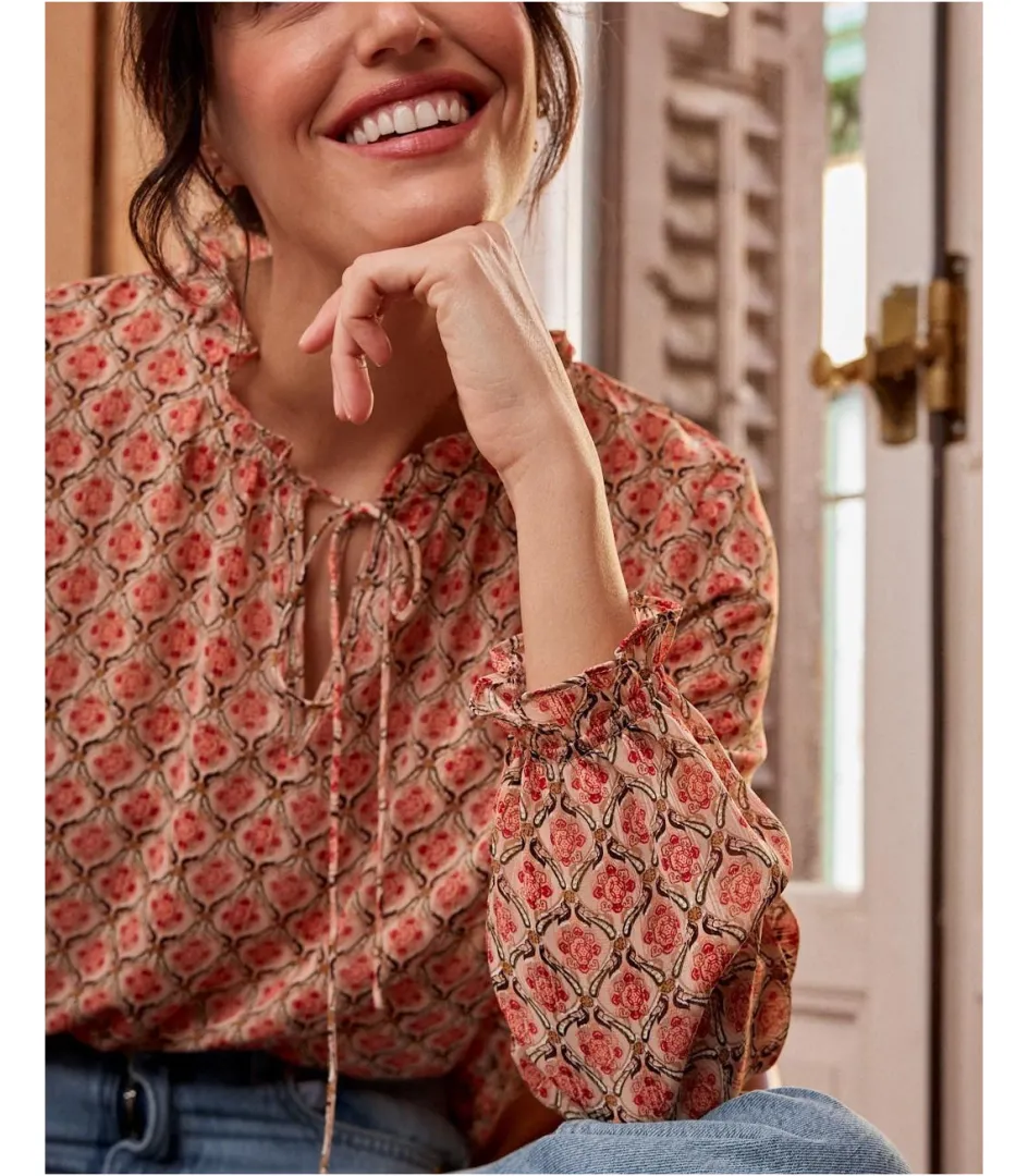 Polin et moi Blusa Geométrica Soraia