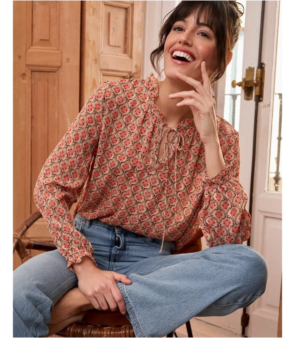 Polin et moi Blusa Geométrica Soraia