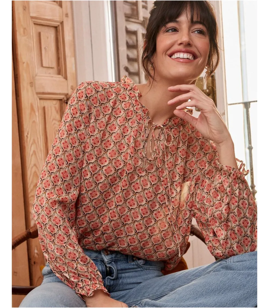 Polin et moi Blusa Geométrica Soraia