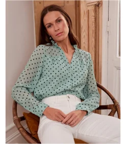 Polin et moi Blusa Topos Elama