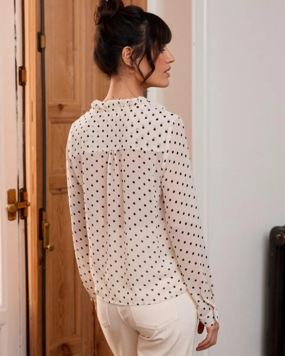 Polin et moi Blusa Topos Elama