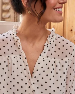 Polin et moi Blusa Topos Elama