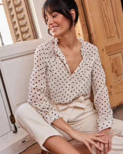 Polin et moi Blusa Topos Elama