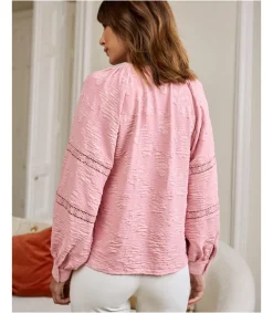 Polin et moi Blusa Troquelada Blusia