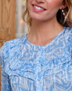 Polin et moi Blusa Volantes Gabrielle