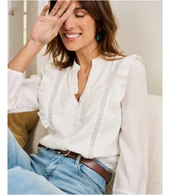 Polin et moi Blusa Volantes Paolina