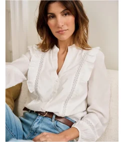 Polin et moi Blusa Volantes Paolina