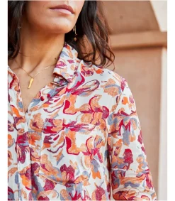 Polin et moi Camisa Estampada Aidana