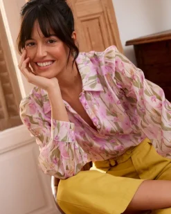 Polin et moi Camisa Floral Salomé