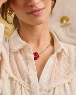 Polin et moi Camisa Transparente Saman