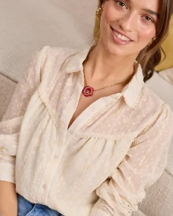 Polin et moi Camisa Transparente Saman