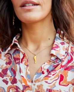 Polin et moi Colgante Pimiento Ambar