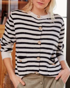 Polin et moi Cárdigan rayas Nahid