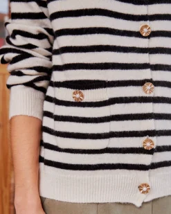 Polin et moi Cárdigan rayas Nahid