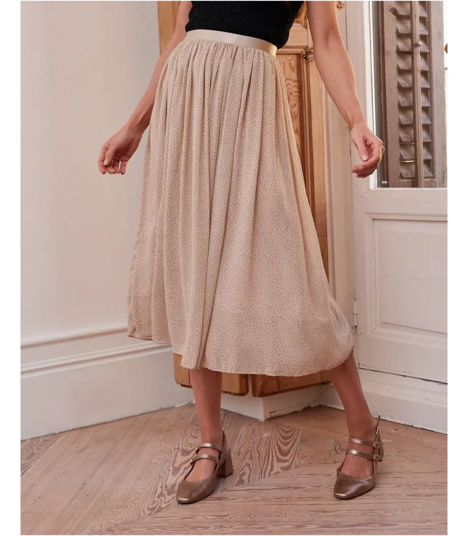 Polin et moi Falda Lunares Montse