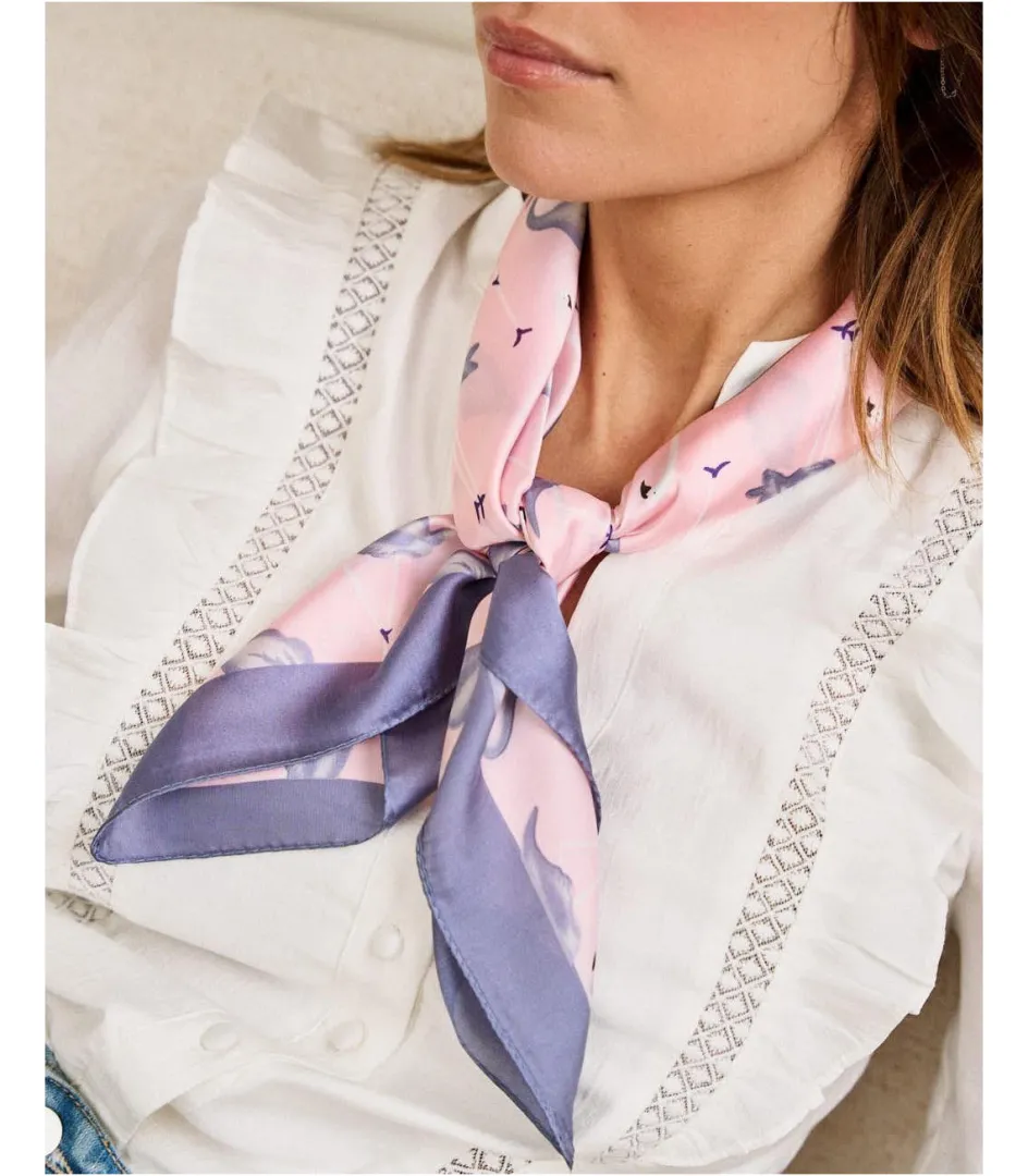 Polin et moi Pañuelo Flamencos Flaming