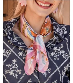 Polin et moi Pañuelo Floral Amelia