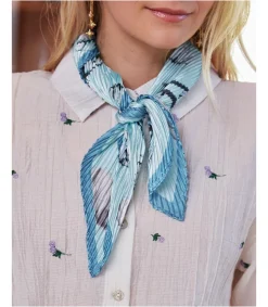 Polin et moi Pañuelo Plisado Cielo