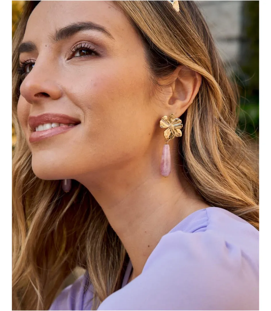 Polin et moi Pendiente Flor Piena