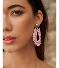 Polin et moi Pendiente Rafia Nora