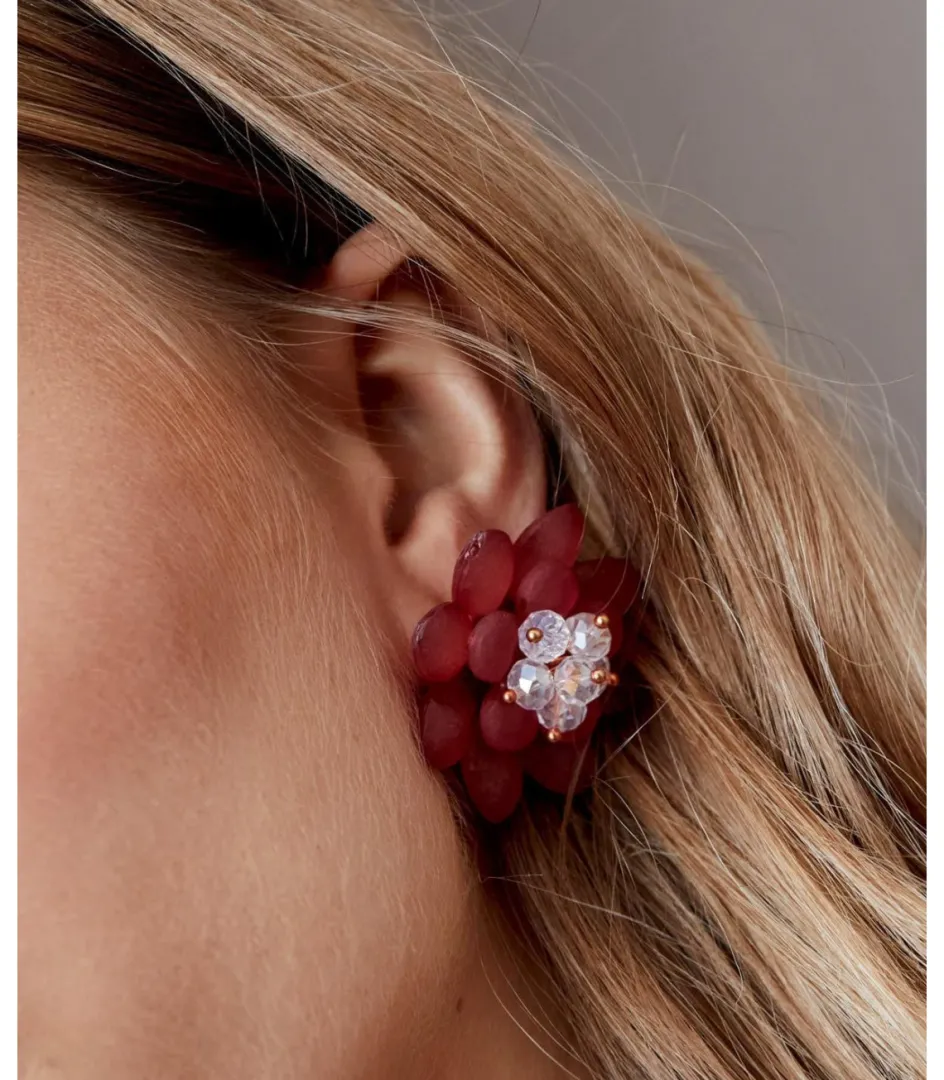 Polin et moi Pendientes Flor Boliras