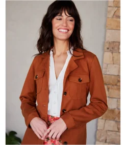 Polin et moi Sahariana Bolsillos Layda