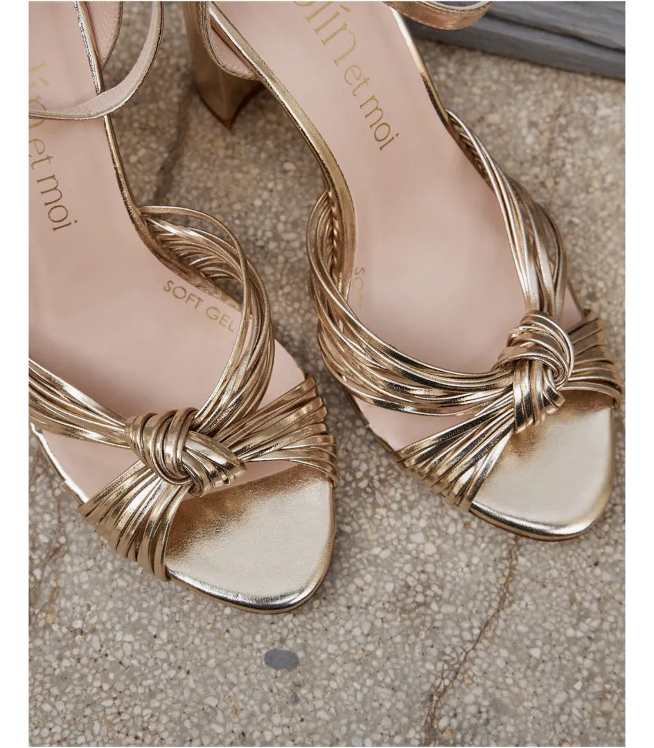 Polin et moi Sandalia Nudo Clotis