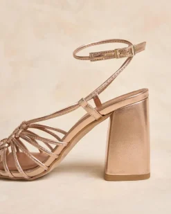 Polin et moi Sandalia Nudo Navy