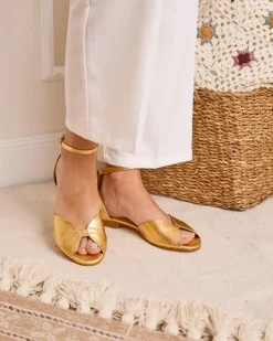 Polin et moi Sandalia Plana Maripia