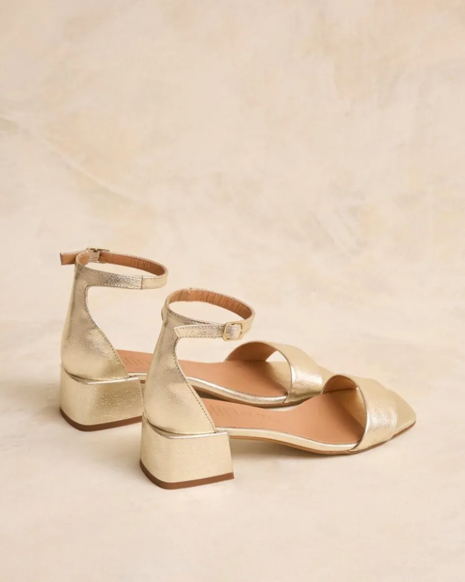 Polin et moi Sandalia Tacón Plania