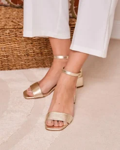 Polin et moi Sandalia Tacón Plania