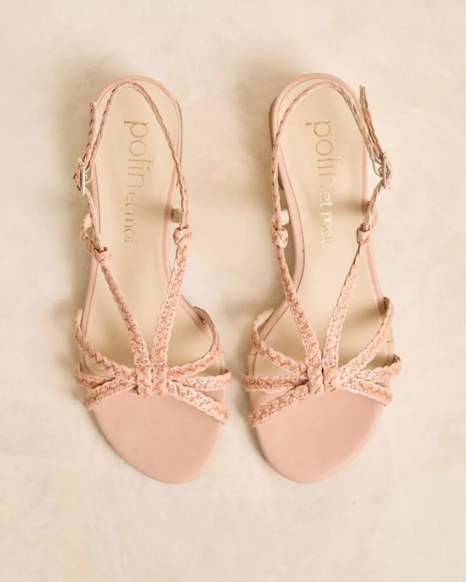 Polin et moi Sandalia Trenzada mi