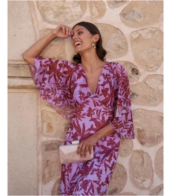 Polin et moi Vestido Capa Cinzi