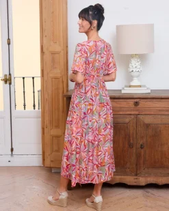 Polin et moi Vestido Estampado Angeline